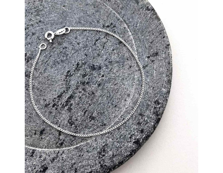 Pulseira Grumet Fina Prata 925 - 5036 - MEDALS STORE