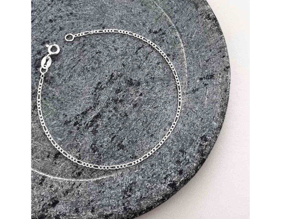 Pulseira 3 Em 1 Fina Prata 925 - 5037 - MEDALS STORE