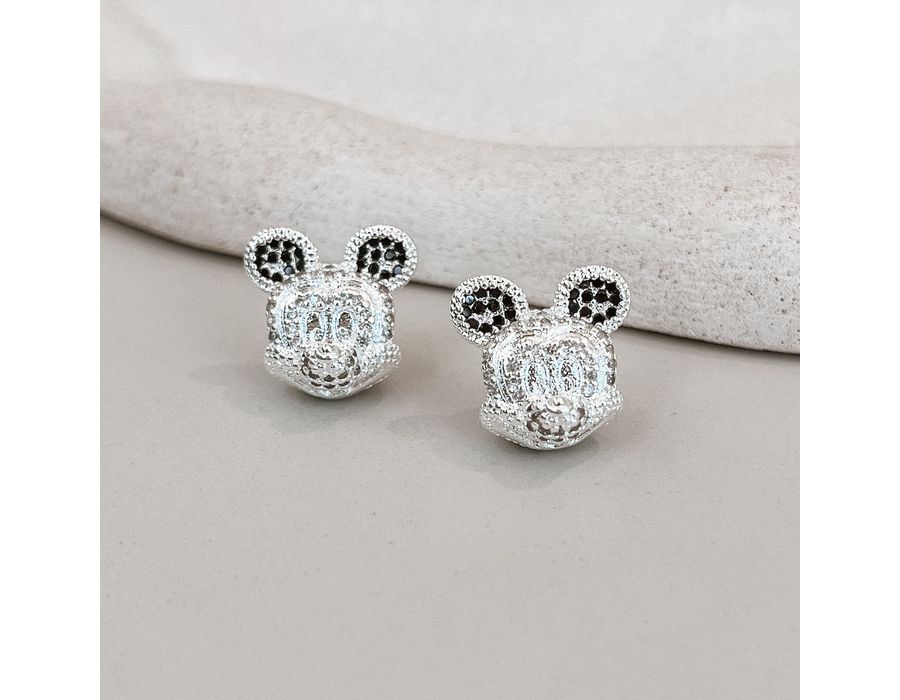 Berloque Espaçador Mickey cravejadas com zircônia ... - MEDALS