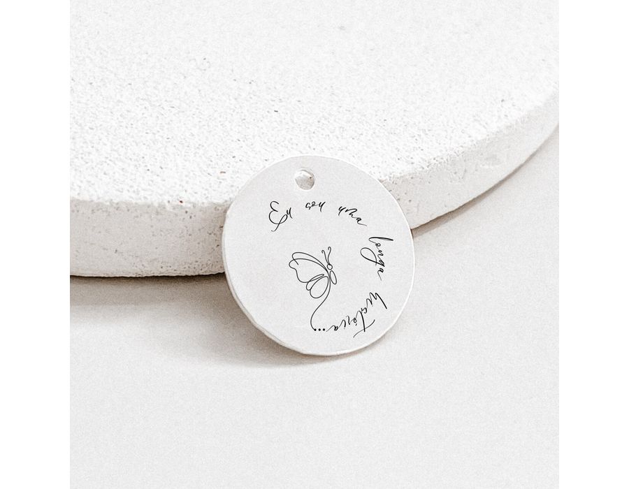 Pingente Personalizado Eu Sou Uma Longa História P... - MEDALS