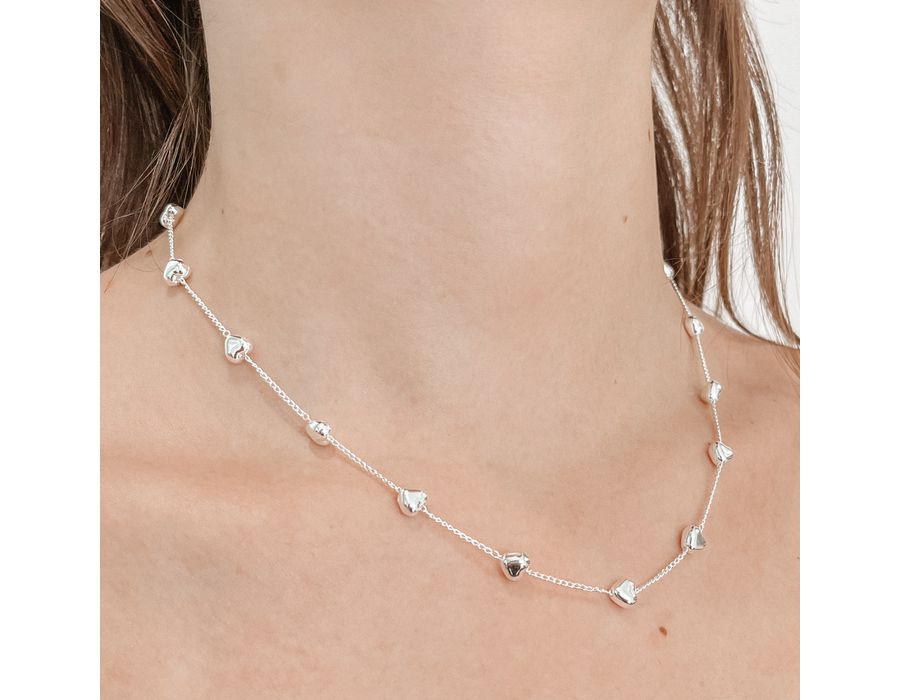 Choker coração Prata 925 - 8815 - MEDALS