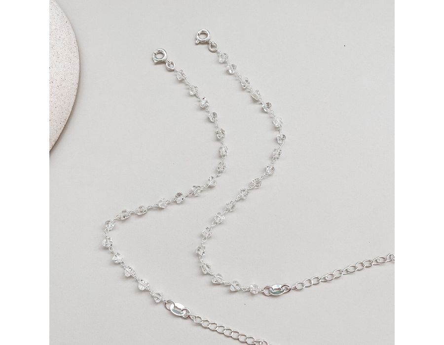 Pulseira Cristal Prata 925 - 8837 - MEDALS