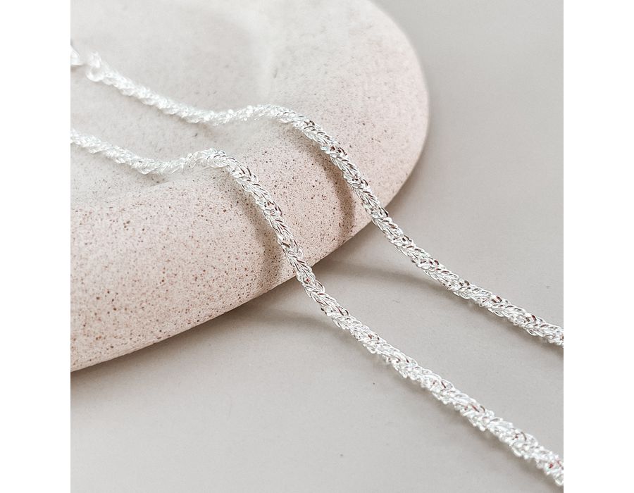 Pulseira Rabo De Rato Prata 925 - 8852 - MEDALS