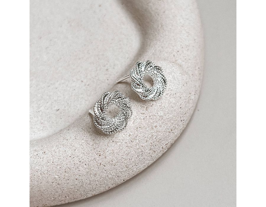 Brinco Guirlanda Prata 925 - 8878 - MEDALS