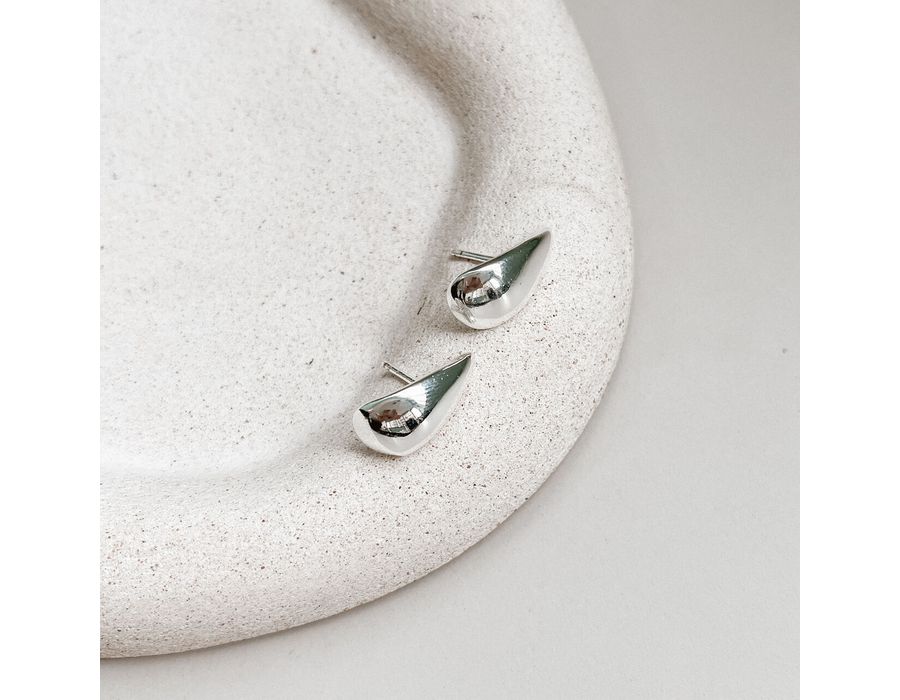 Brinco Gota Prata 925 - 8913 - MEDALS