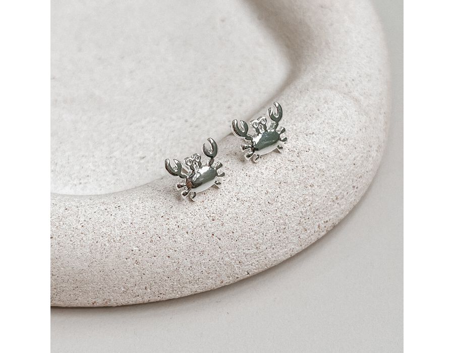 Brinco Caranguejo Prata 925 - 8918 - MEDALS