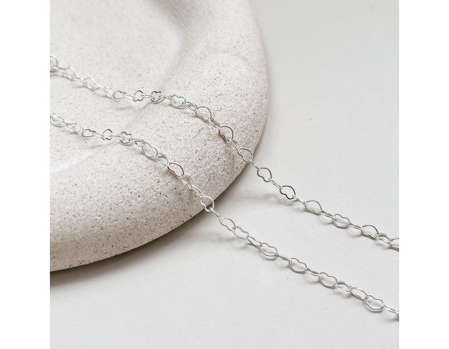 Pulseira Elo Coração Prata 925 - 8946 - MEDALS