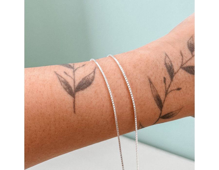 Pulseira Veneziana Prata 925 - 8176 - MEDALS