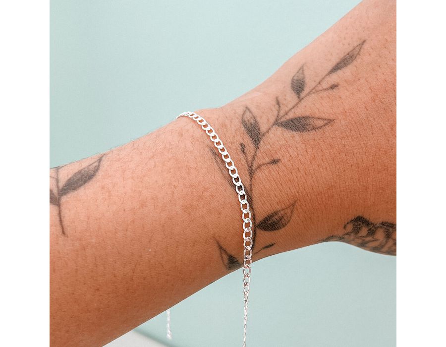 Pulseira Grumet Prata 925 - 8196P - MEDALS