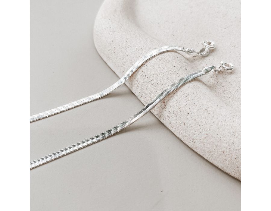 Pulseira Laminada Detalhada Prata 925 - 8435 - MEDALS