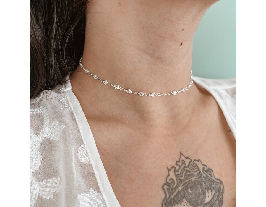 Choker Aurora Prata 925 - 8262 - MEDALS