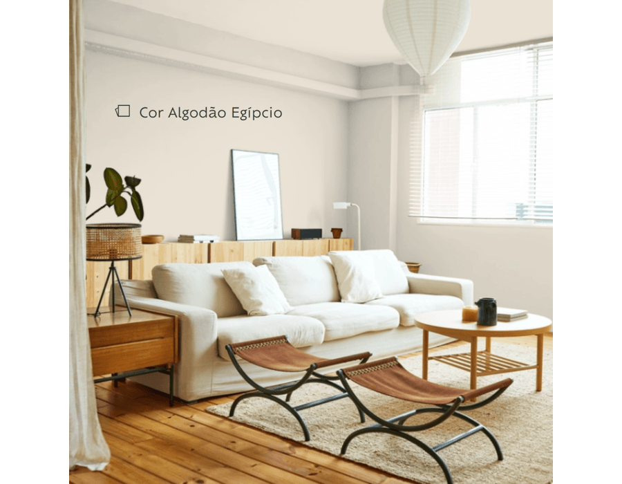 Cor De Parede Algodão Egípcio