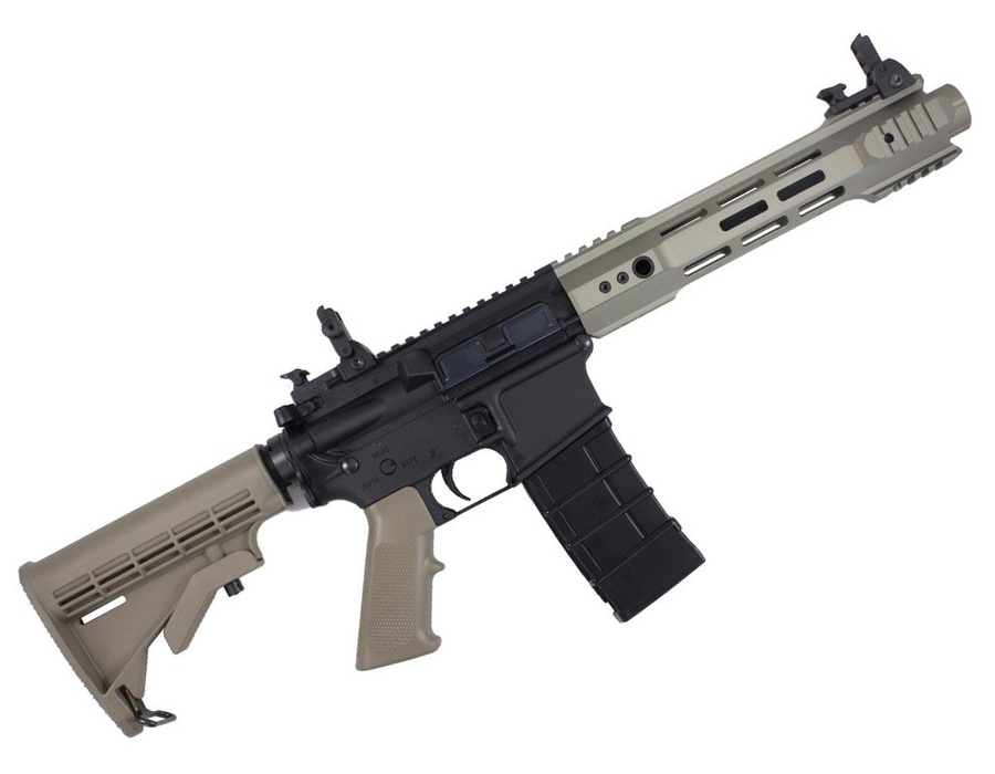 Rifle GBBR Airsoft KJW C8 M4RIS3 BLOWBACK DUAL TONE Airsoft e