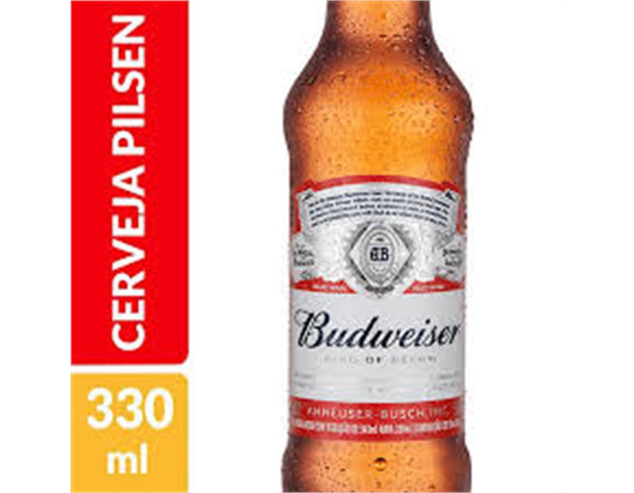 Cerveja Budweiser long neck 330ml BEBFESTA
