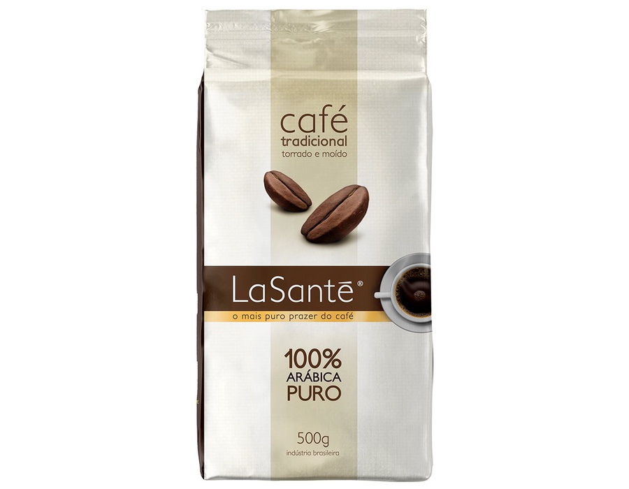 Café Torrado e Moído 100 Arábica Tradicional a Vácuo 500g