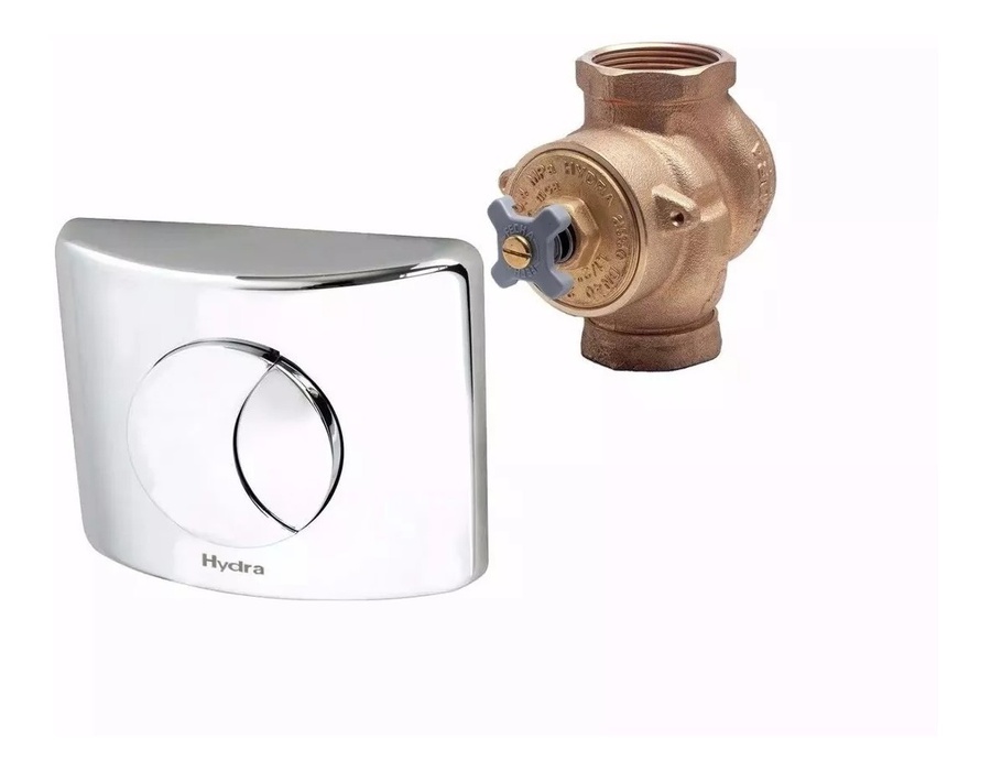 Válvula Descarga Hydra Duo 1.1/2 2545 C 112 Completa Cromada Deca