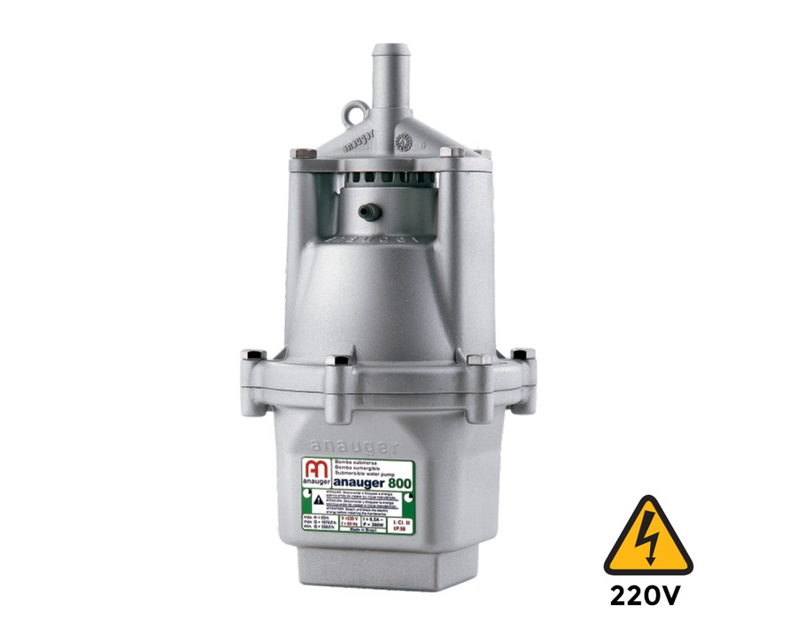 Bomba Submersa Vibratória para Poço Anauger 800 220V | Hidralmarchi