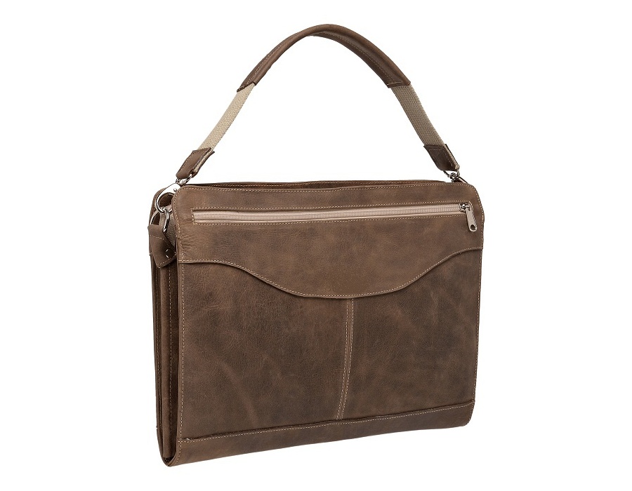 Pasta Executiva Envelope Em Couro Legítimo JFECOURO