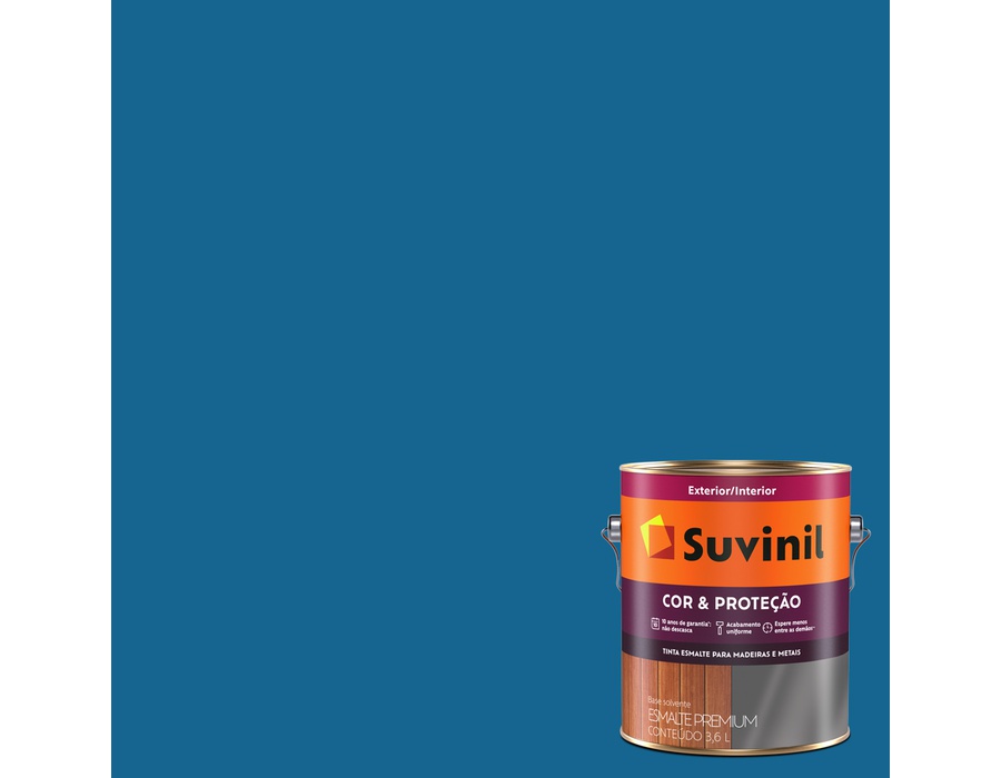 Esmalte Brilhante Suvinil Cor e Proteção | Marquezim Tintas