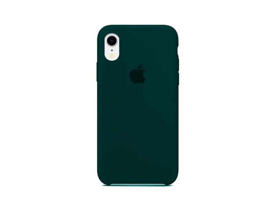 CASE CAPINHA IPHONE XR SILICONE VERDE FLORESTA MCELL IMPORT