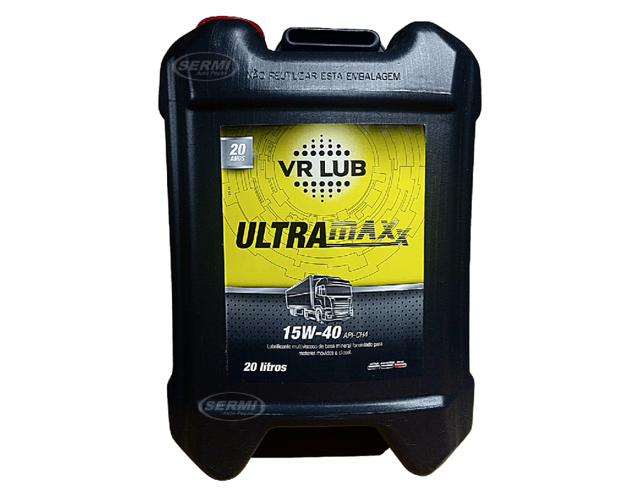 Óleo Motor Diesel 15w40 Vr Lub Ultra Maxx Ch4 Balde 20 Litros Sermi