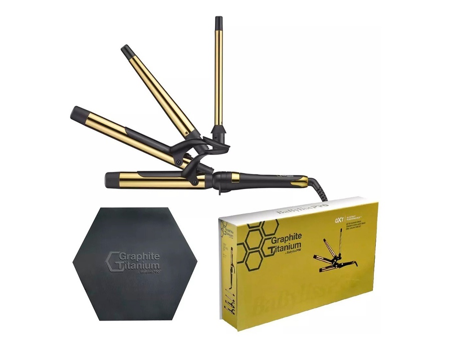 Kit Modelador BaByliss PRO Graphite Titanium Ion GXT Synergy 4 em 1