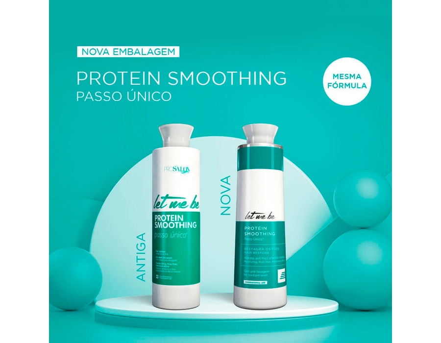 'ProSalon Let Me Be Protein Smoothing Treatment Escova Progressiva Sem