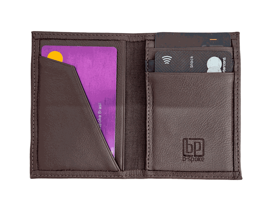 Carteira Slim - BP47L - TABACO - Couro Legítimo