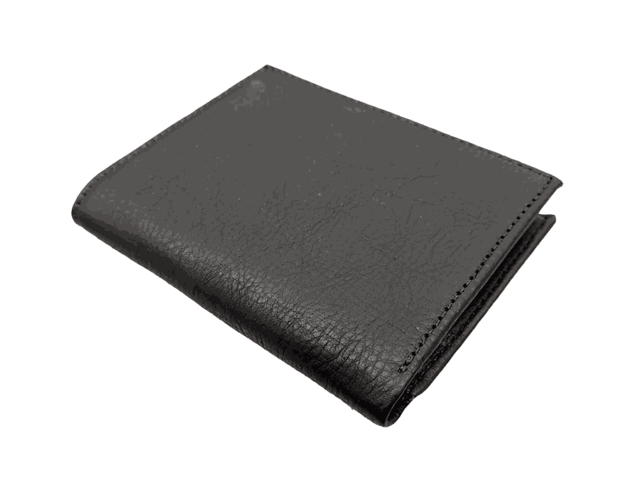 Carteira Slim - BP37 - PRETA - Couro Legítimo