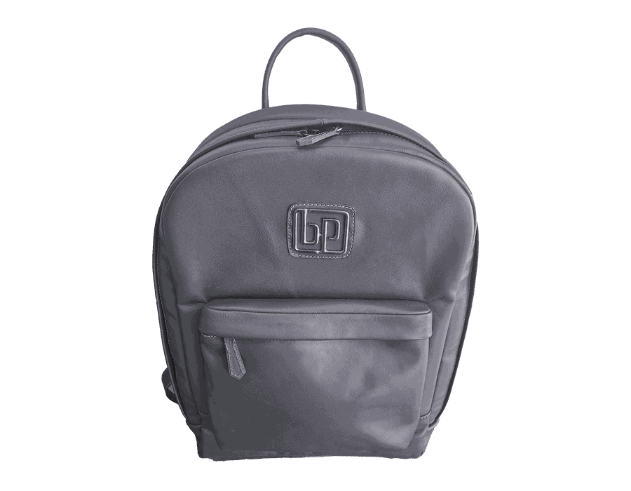 MOCHILA PARA NOTEBOOK WORKSPACE - COURO LEGÍTIMO - PRETA