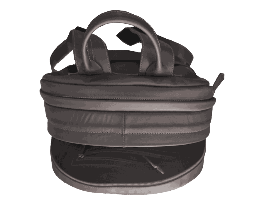 MOCHILA PARA NOTEBOOK WORKSPACE - COURO LEGÍTIMO - TABACO