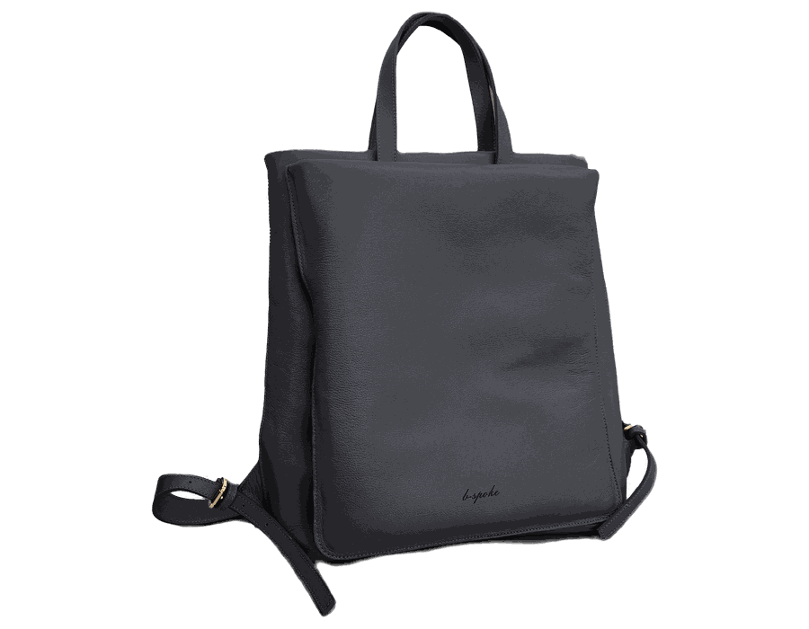 Mochila Isabella - Preta - Couro Legítimo