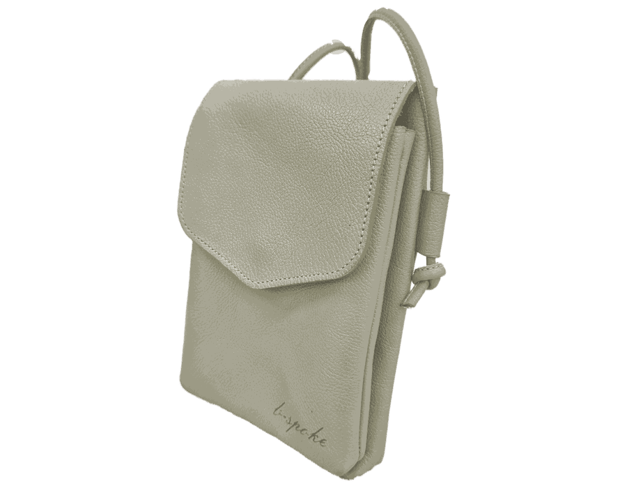 Bolsa Feminina PokeBag - Couro Legítimo - Off White
