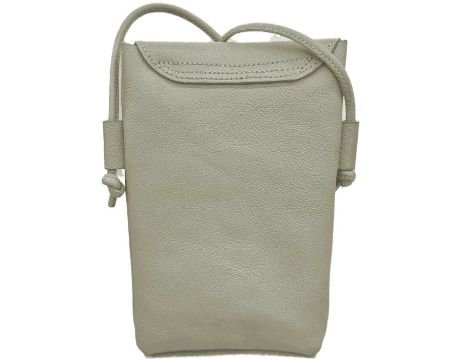Bolsa Feminina PokeBag - Couro Legítimo - Off White