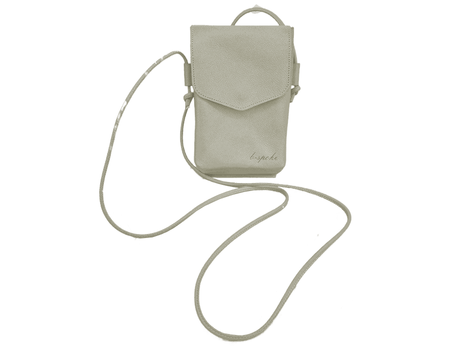Bolsa Feminina PokeBag - Couro Legítimo - Off White