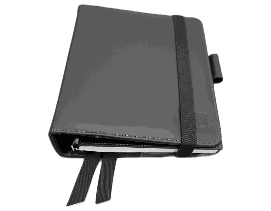 Agenda WorkSpace Luxo - PRETO - Couro Legítimo