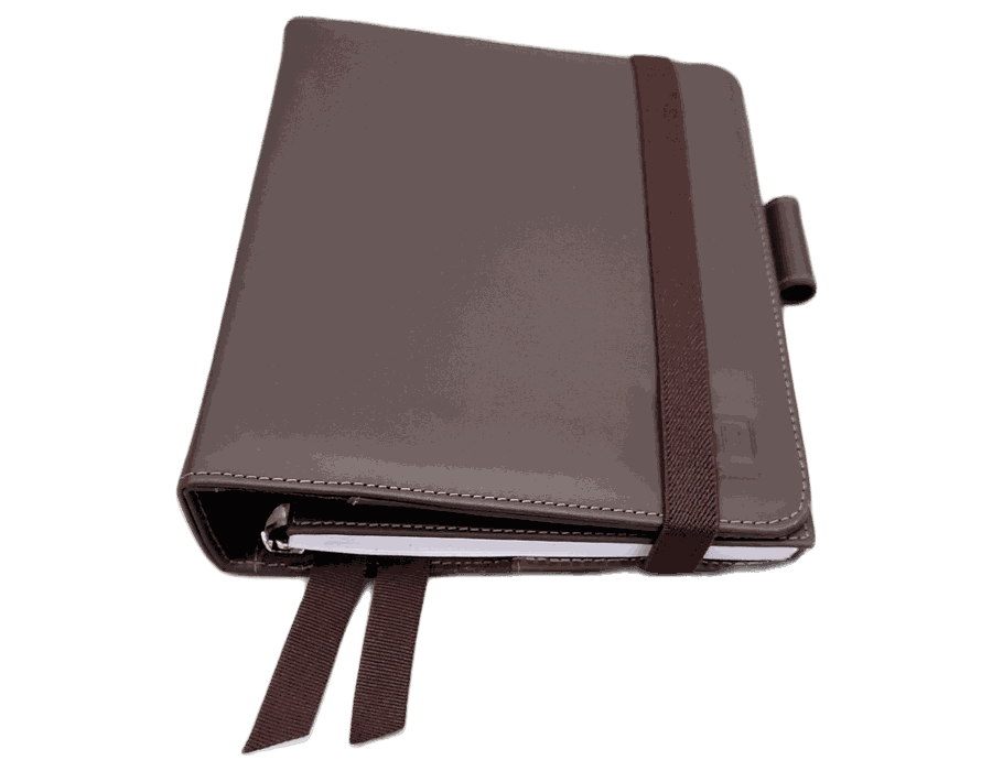 Agenda WorkSpace Luxo - TABACO - Couro Legítimo