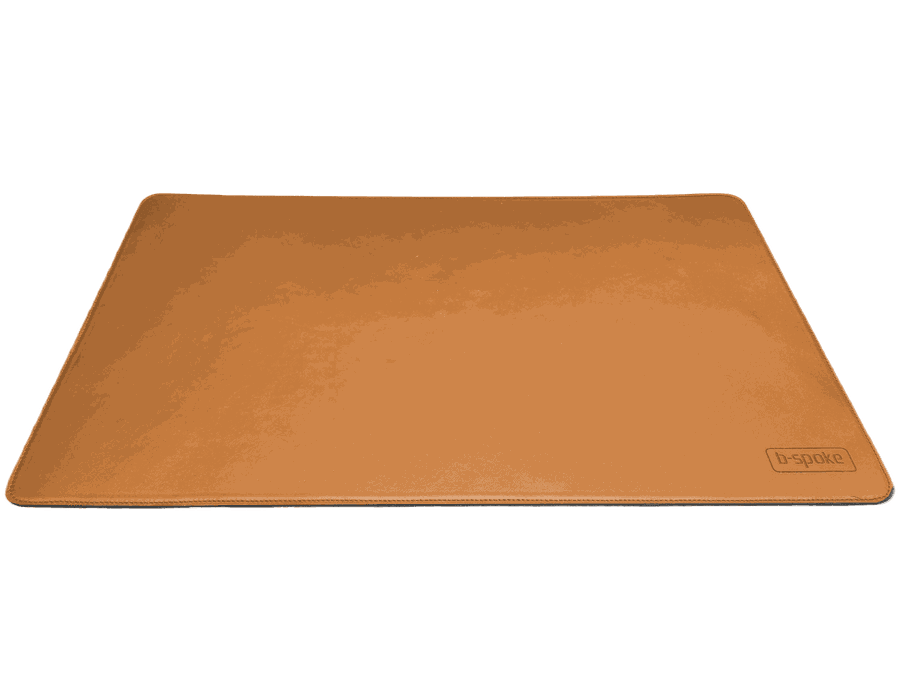 DeskPad FlexWork 40x70 - CARAMELO - Couro Legítimo