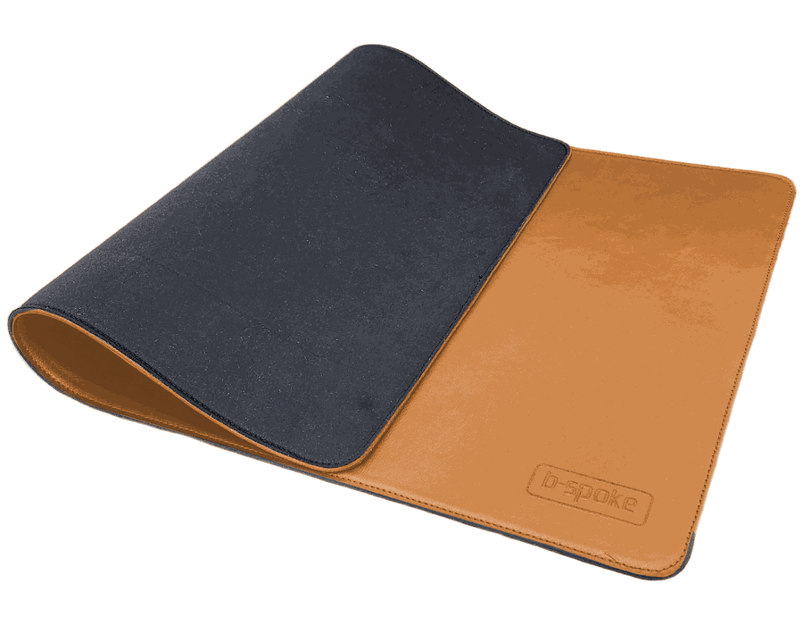 DeskPad FlexWork 40x70 - CARAMELO - Couro Legítimo