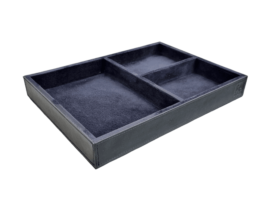 Porta Objetos WorkSapce - PRETO - Couro Legítimo