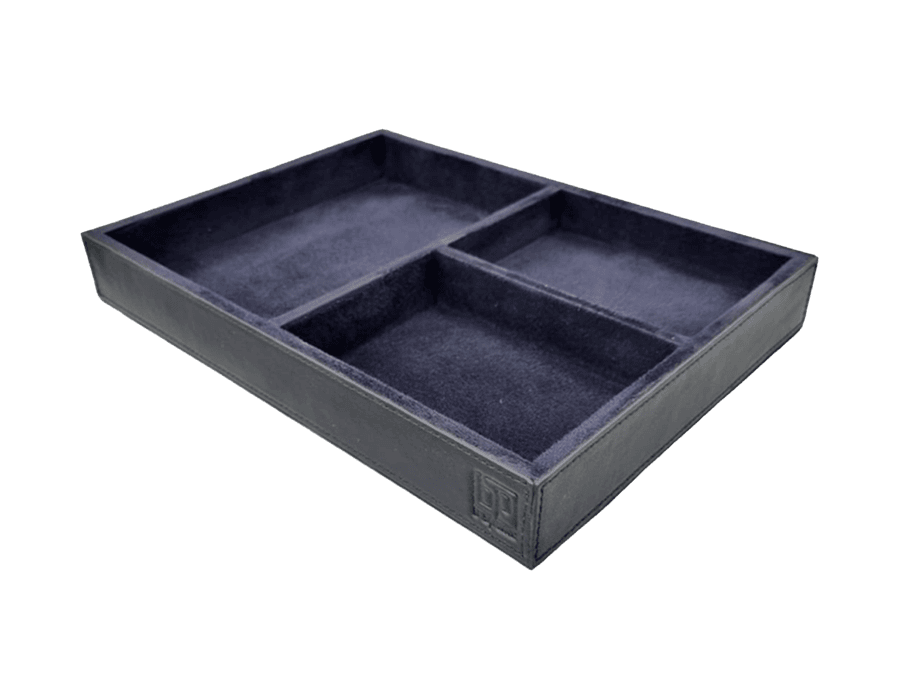 Porta Objetos WorkSapce - PRETO - Couro Legítimo