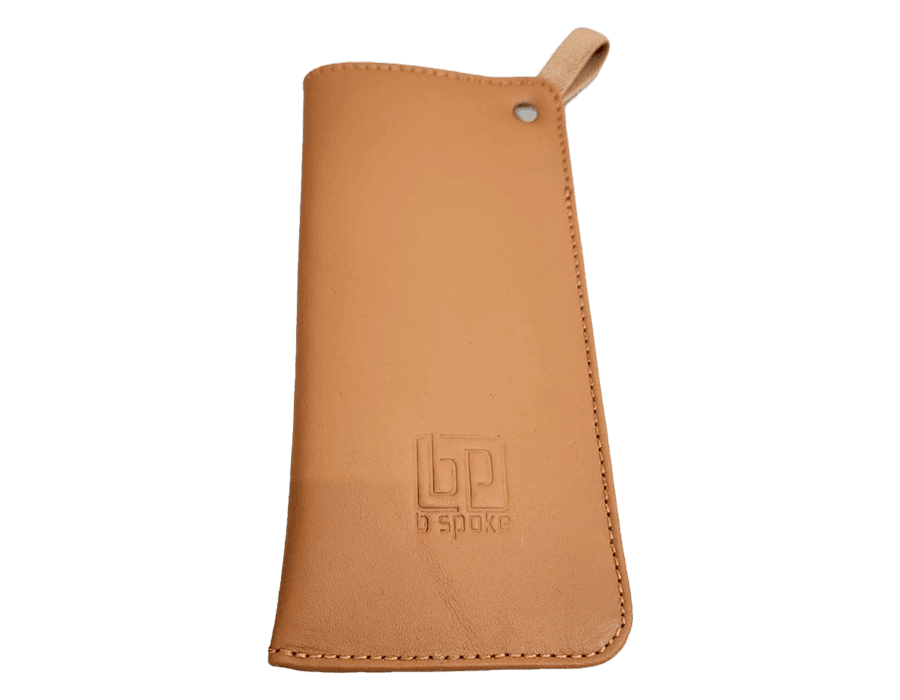 Estojo Porta Óculos Flex - Caramelo - COURO LEGÍTIMO
