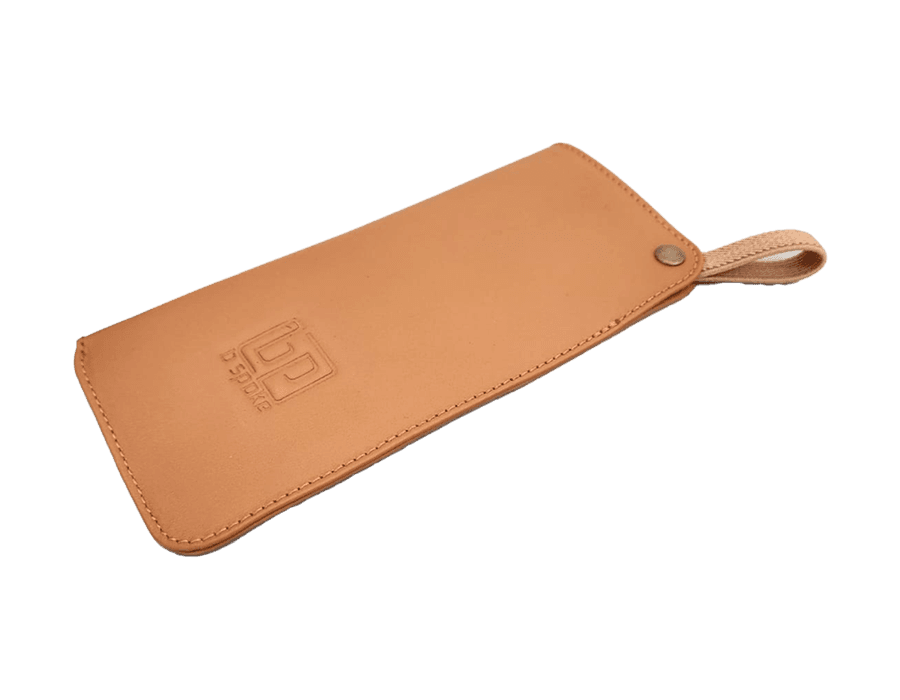 Estojo Porta Óculos Flex - Caramelo - COURO LEGÍTIMO
