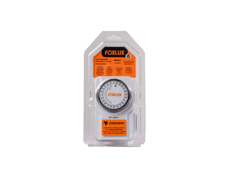Timer Temporizador Bivolt Foxlux