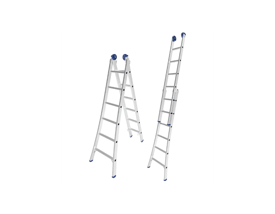 ESCADA EXTENSIVA ALUMÍNIO 2x6 MOR