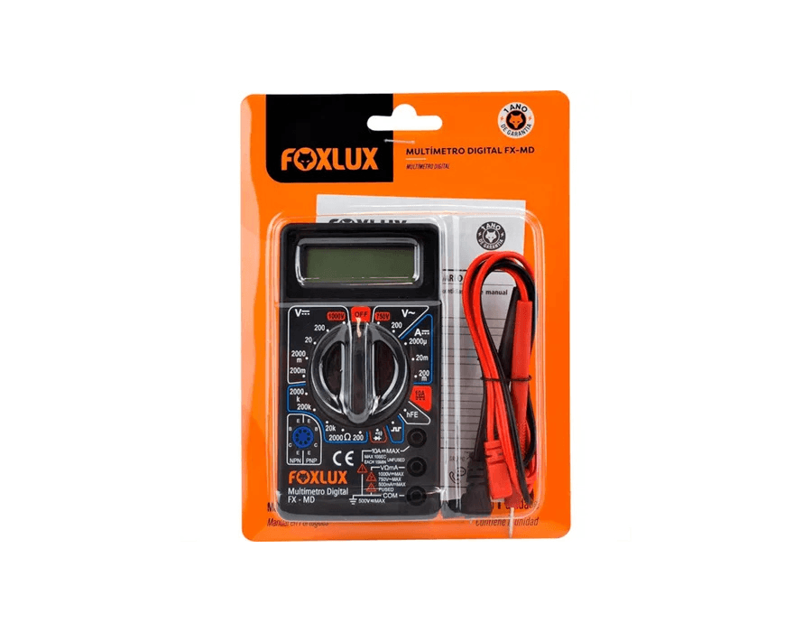 Multimetro Digital Foxlux fx-md