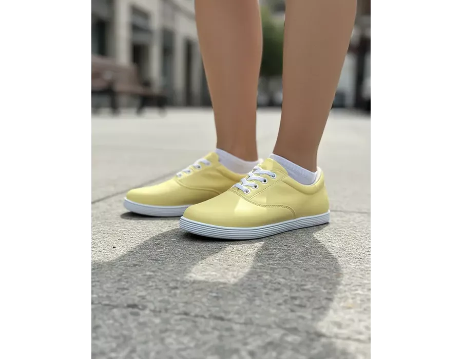 Tênis Slip On Dk Shoes Pérola Solado Baixo Conga Baby Blue 