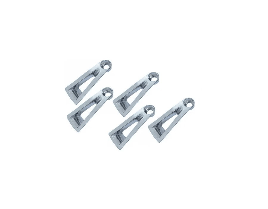 Kit 5 Apliques Cromados Hyundai i30 – Substituição Perfeita para Rodas Originais