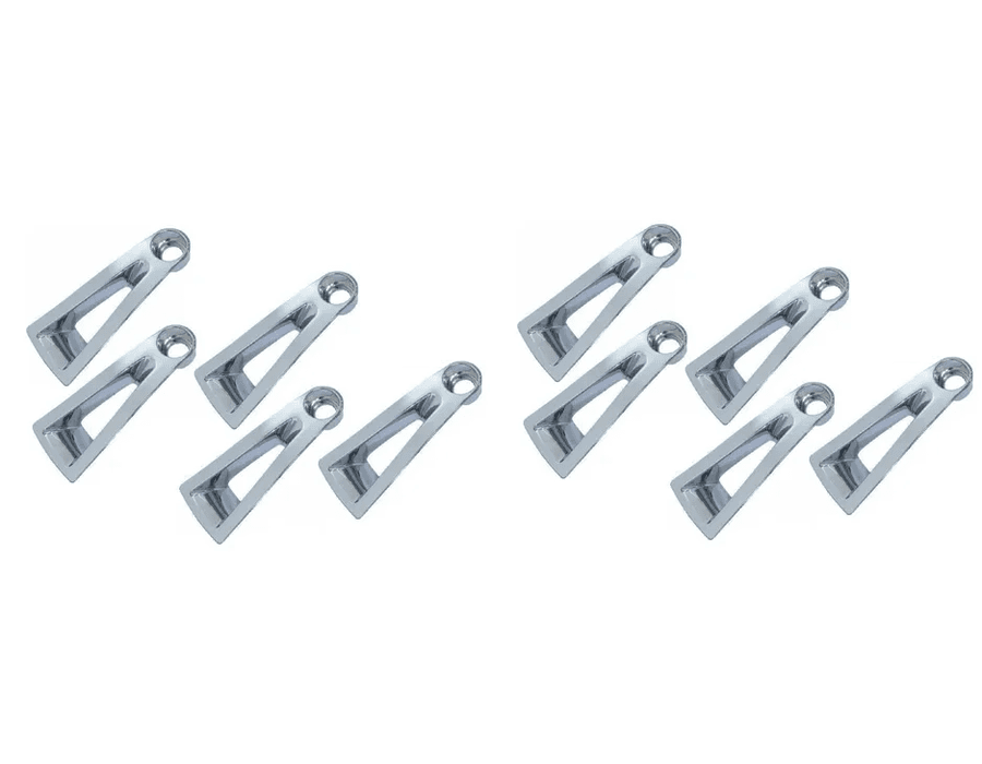 Kit 5 Apliques Cromados Hyundai i30 – Substituição Perfeita para Rodas Originais