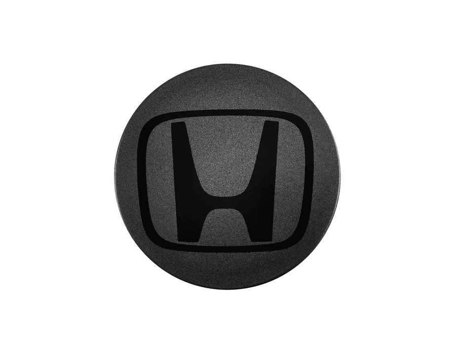 Kit 4 Calotinhas Honda Civic Grafite com Emblema – Encaixe Perfeito em Rodas Originais